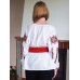 Embroidered blouse "Golden Peaks"